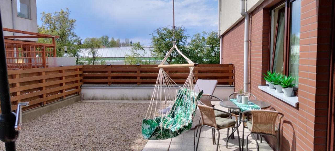 Апартаменты Apartament Amber Z Duzym Tarasem Колобжег Экстерьер фото