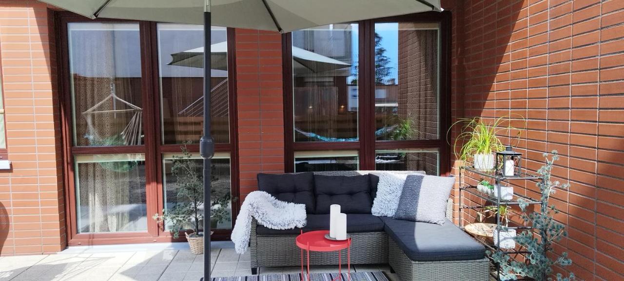 Апартаменты Apartament Amber Z Duzym Tarasem Колобжег Экстерьер фото