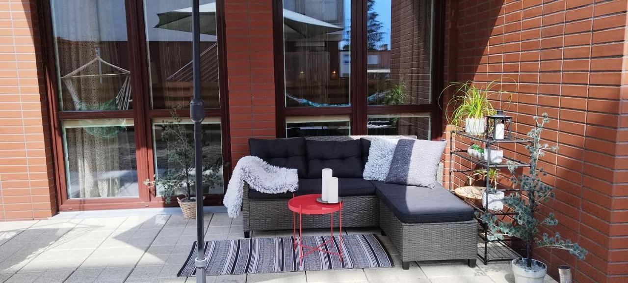 Апартаменты Apartament Amber Z Duzym Tarasem Колобжег Экстерьер фото